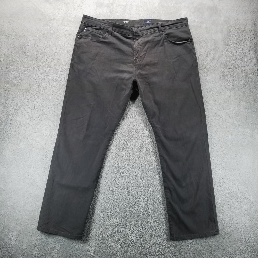 Adriano Goldschmied Jeans Mens 40x32 Gray Everett Slim Straight Stretch Denim